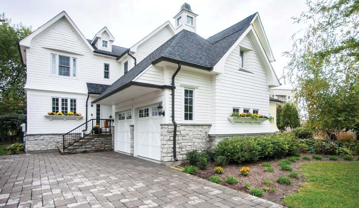 Exterior of a Red Oak Twin Villa