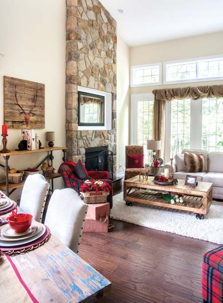 Interior of a Red Oak Twin Villa